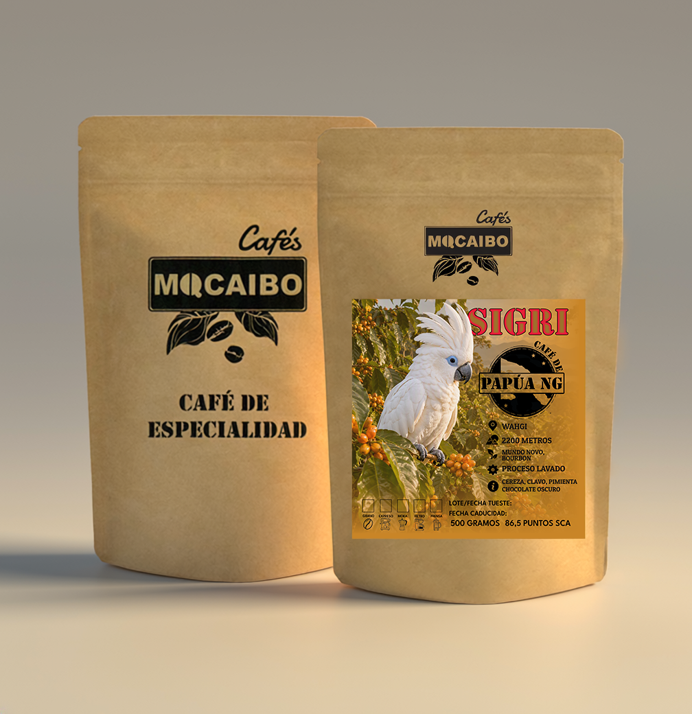 Café de Especialidad Sigri Papúa Nueva Guinea - Edición Limitada 500 gr - Imagen 2